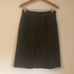 Tweed brown gap skirt